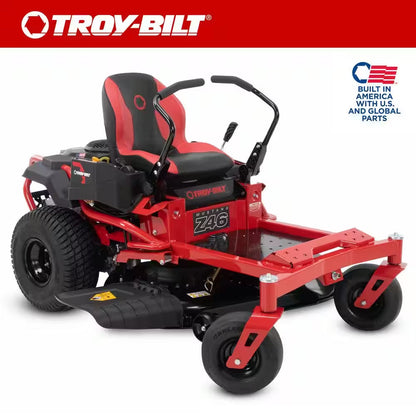 Mustang 42 In. 22 HP V-Twin Kohler 7000 Series Engine Dual Hydrostatic Drive Gas Zero Turn Riding Lawn Mower