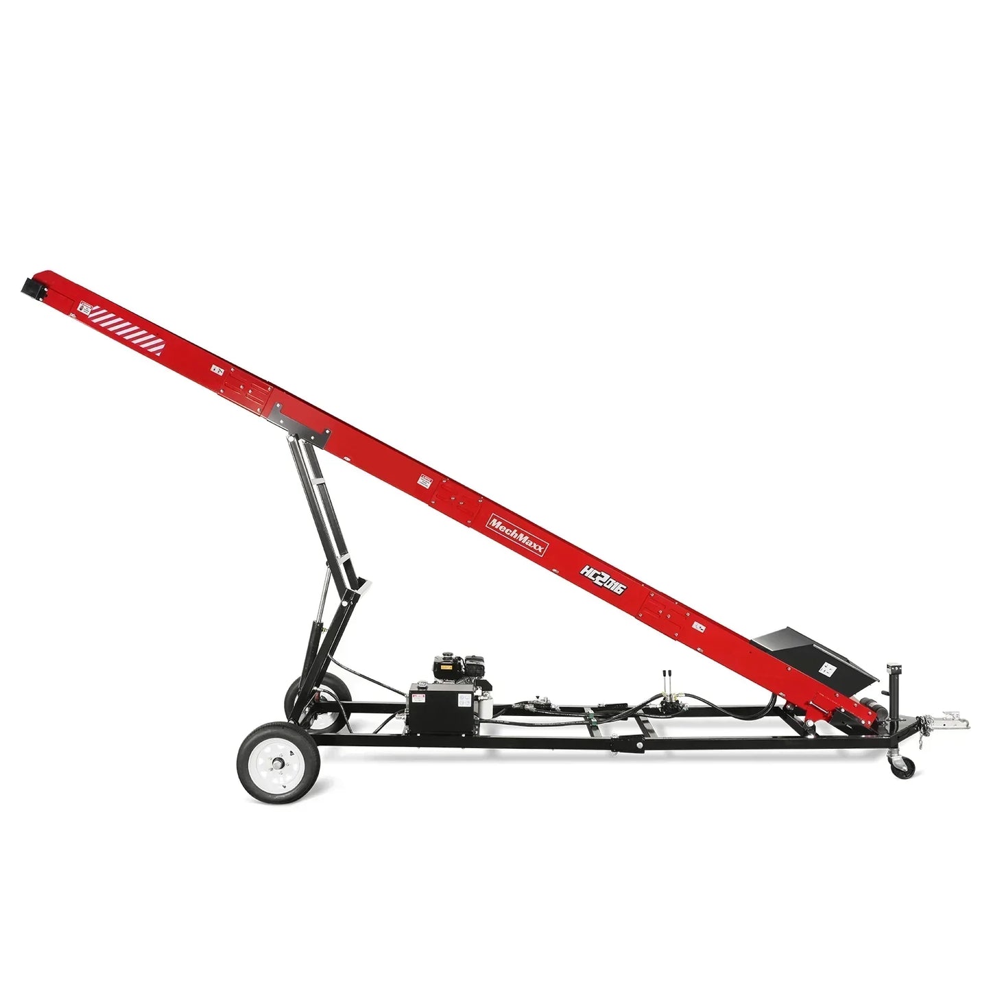 Firewood Conveyor, 7HP 212cc Gasoline Powered Max. 124" Lift Height, 236'' Length, 16" Width, HC2016