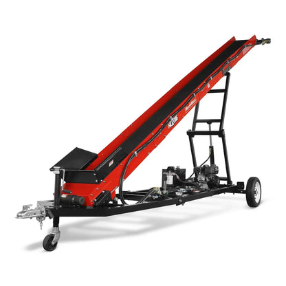 Firewood Conveyor, 7HP 212cc Gasoline Powered Max. 124" Lift Height, 236'' Length, 16" Width, HC2016