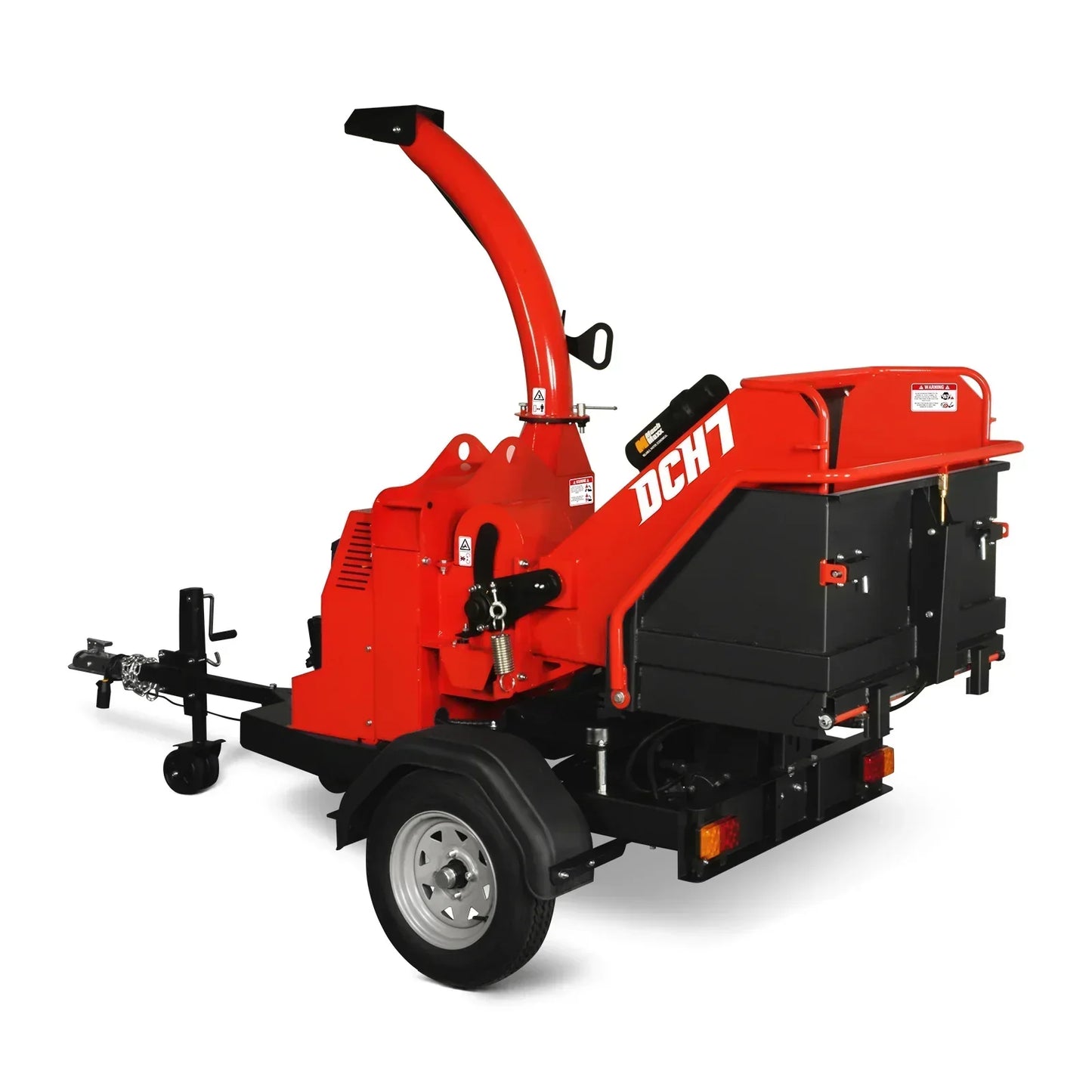 25hp 750cc Twin Cylinder ZONSEN Petrol Engine 7” Hydraulic Feeding Wood Chipper, DCH7